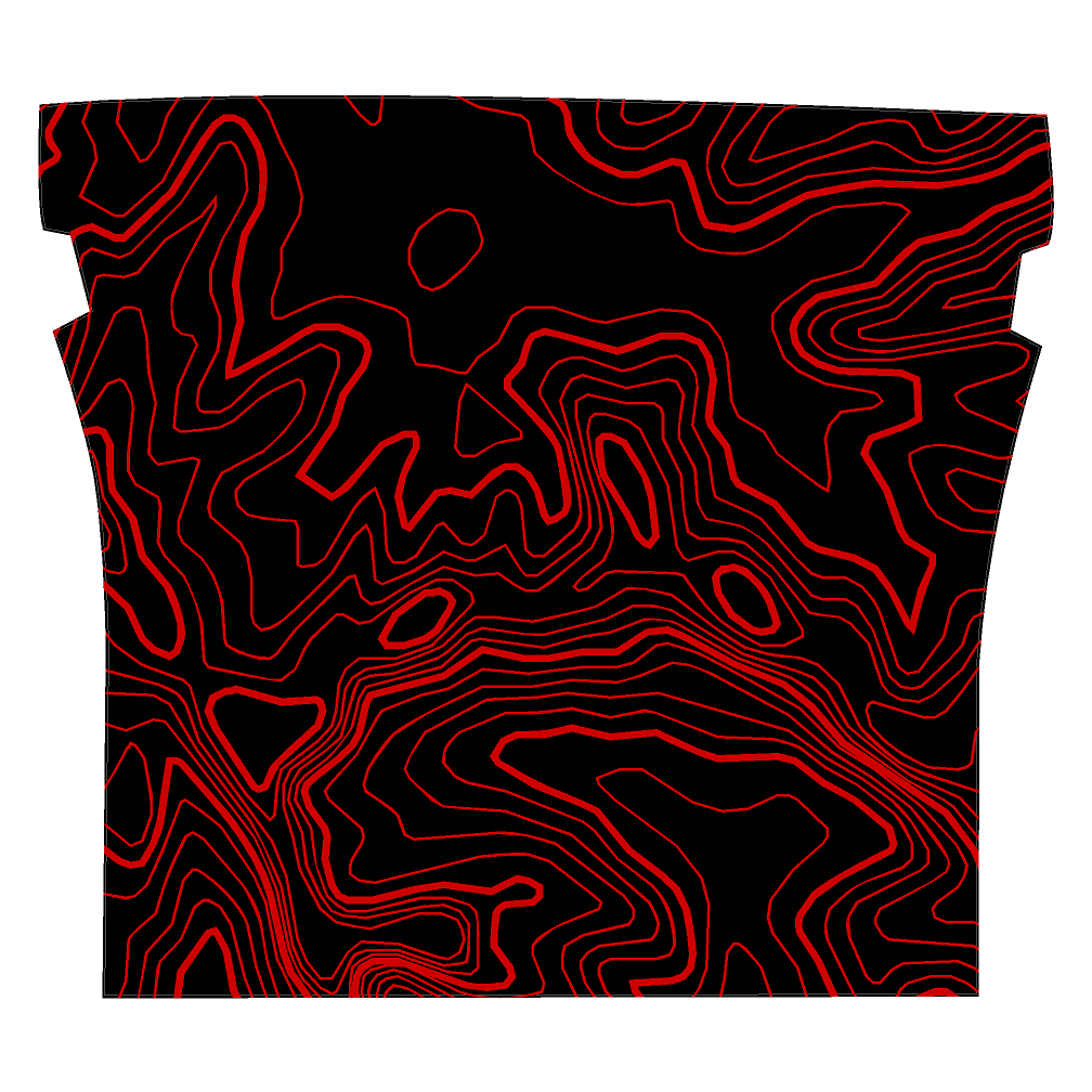 Topo Seatbelt Trim Protector (Printed Series) - 2021+ Bronco 4 Door StickerFab