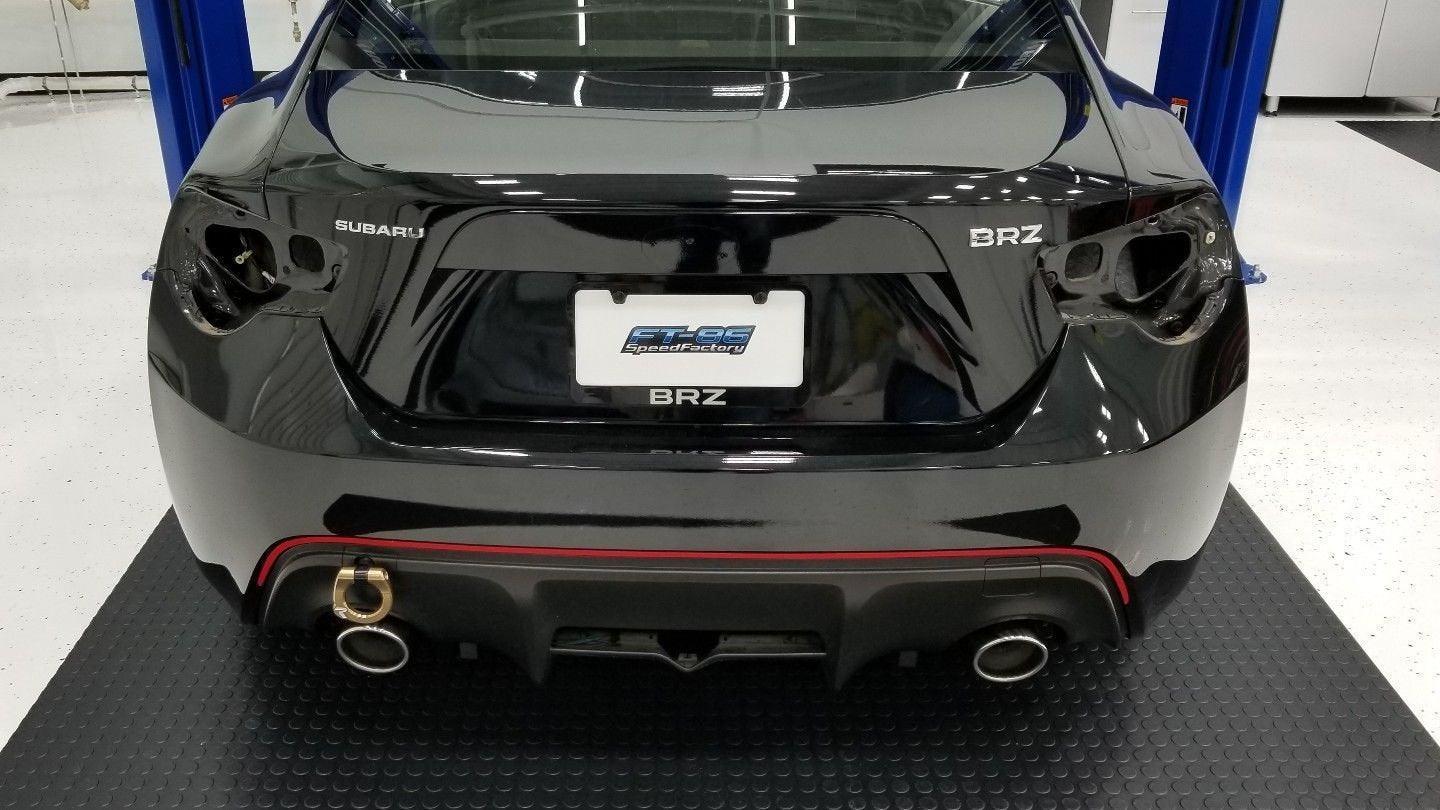 Rear Bumper STI Style Pinstripe - 2013-2020 Scion FR-S / Subaru BRZ / Toyota 86 StickerFab