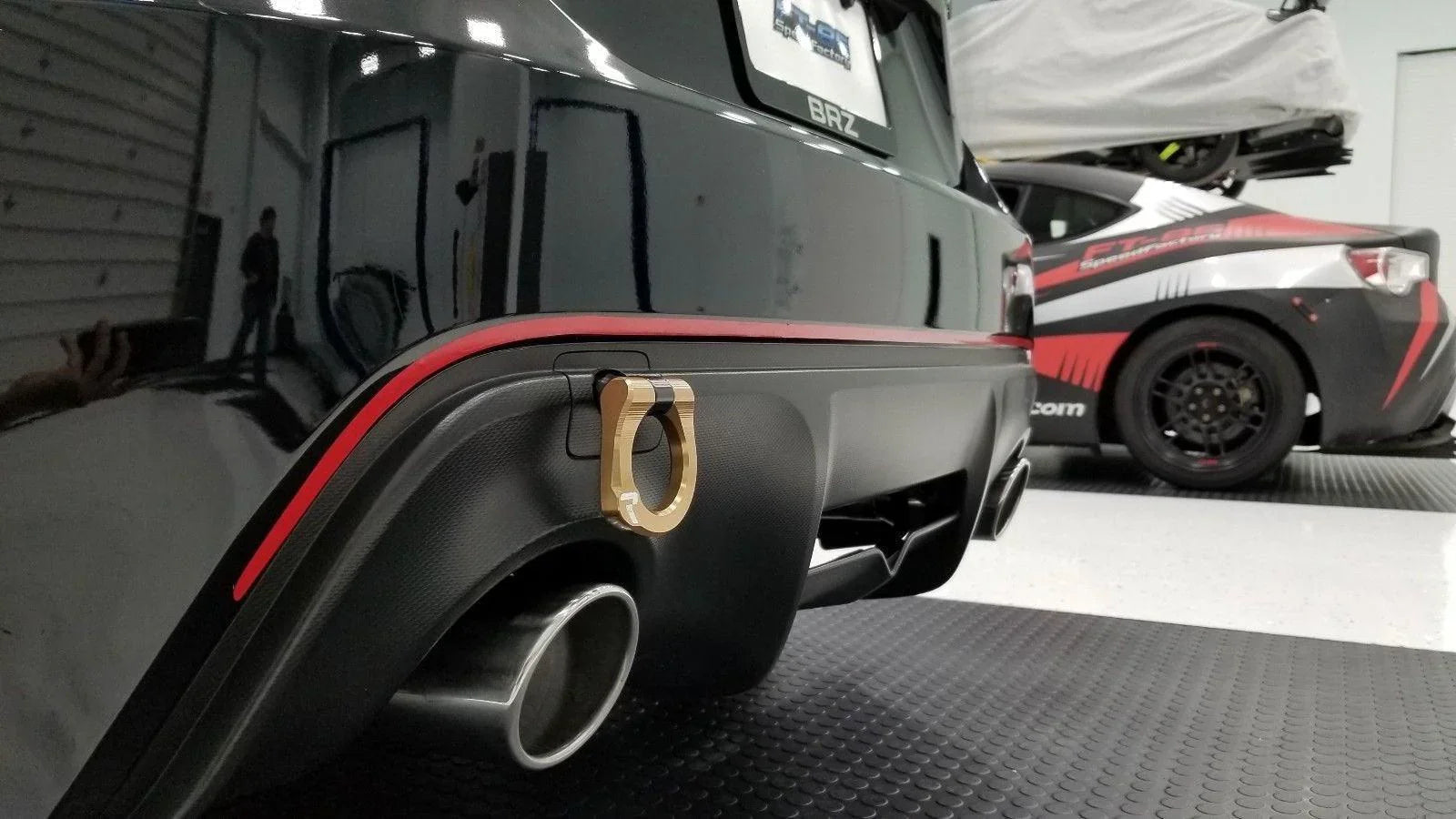 Rear Bumper STI Style Pinstripe - 2013-2020 Scion FR-S / Subaru BRZ / Toyota 86 StickerFab
