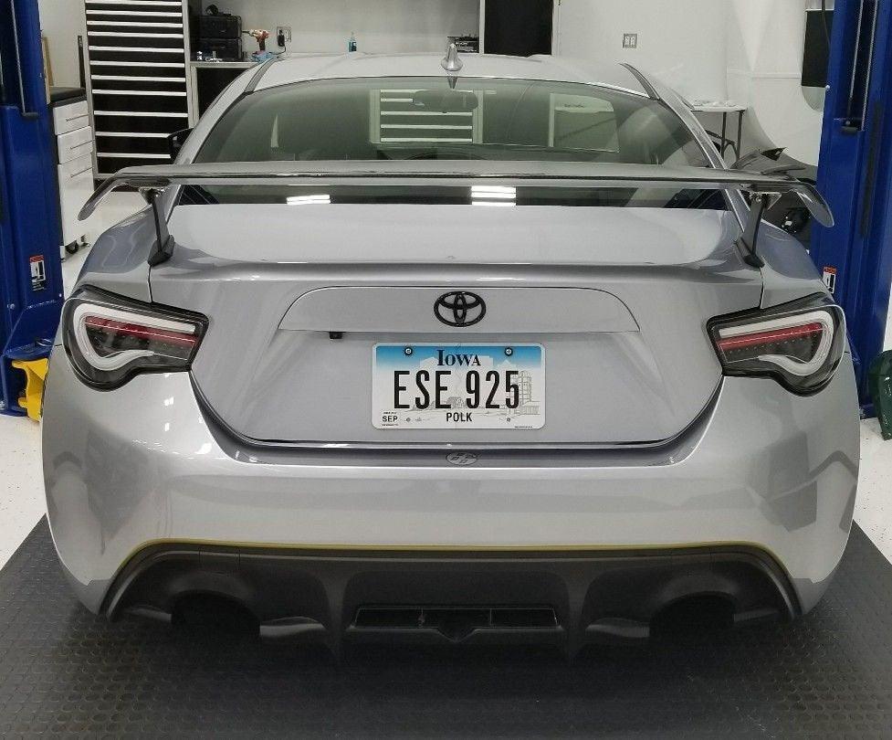 Rear Bumper STI Style Pinstripe - 2013-2020 Scion FR-S / Subaru BRZ / Toyota 86 StickerFab