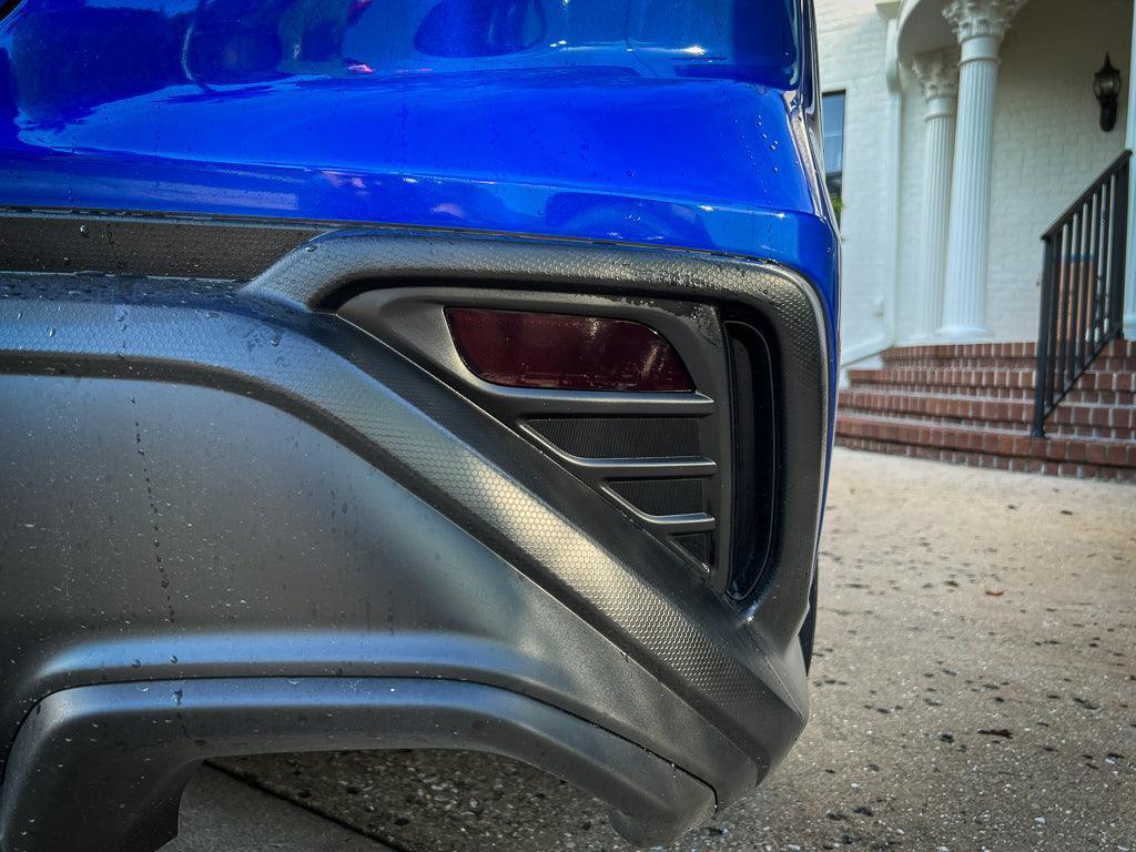 Rear Reflector Overlays - 2022+ WRX StickerFab