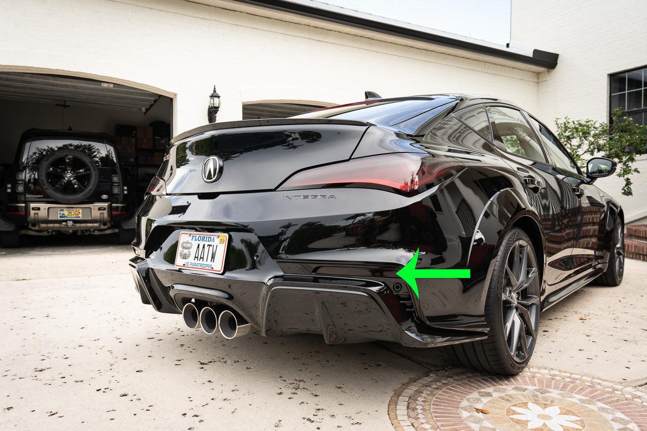 Rear Sidemarker Black Out Overlays - 2023+ Integra StickerFab