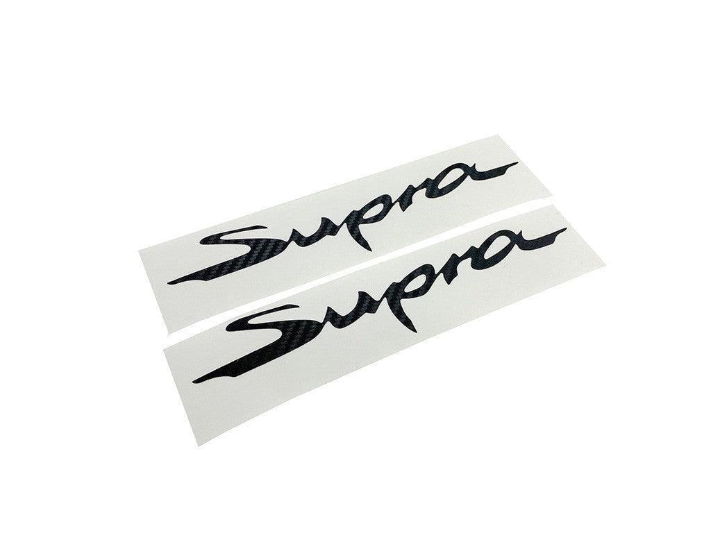 Rear Supra Emblem Overlay (Various Colors) - 2020+ Supra StickerFab