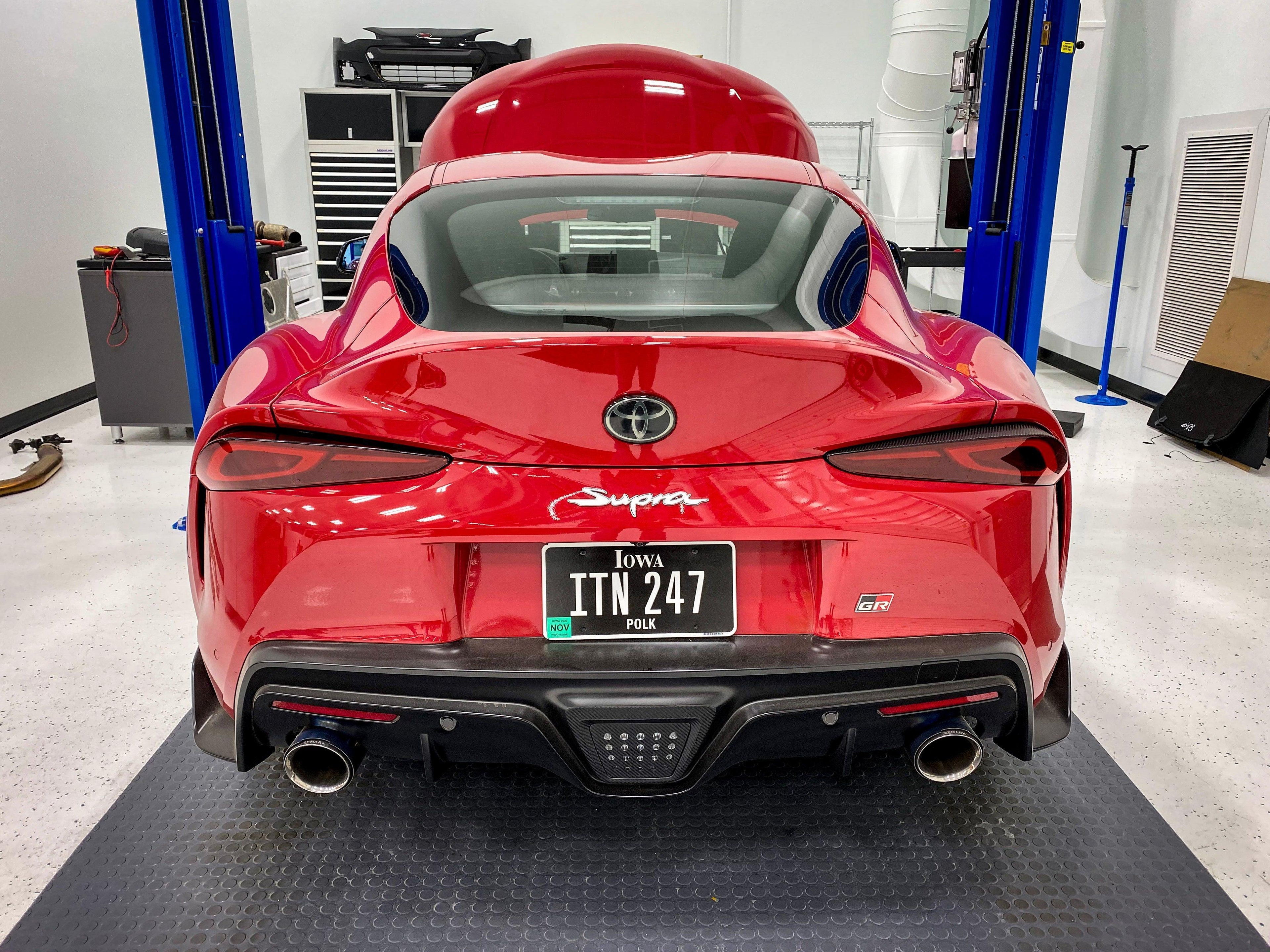 Carbon Fiber Reverse Lamp Overlay - 2020+ Supra StickerFab