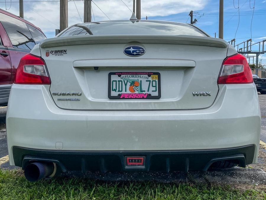 Red Facelift 1.5 Tail Light Overlays - 2015-2021 Subaru WRX / STI StickerFab