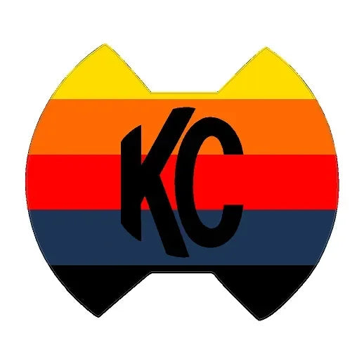 KC HiLITES 8" SlimLite LED Cover Overlays - Universal StickerFab
