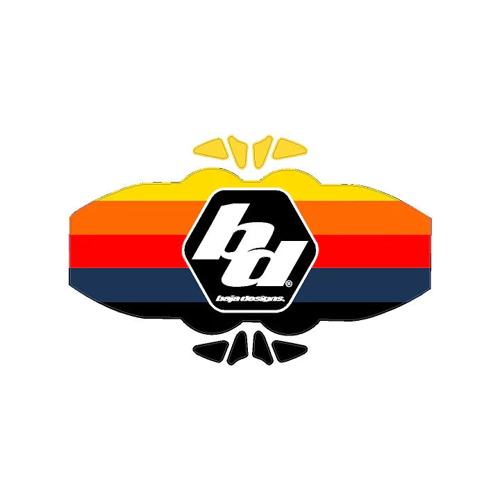 Baja Designs LP4 Light Cover Overlays  - Universal StickerFab