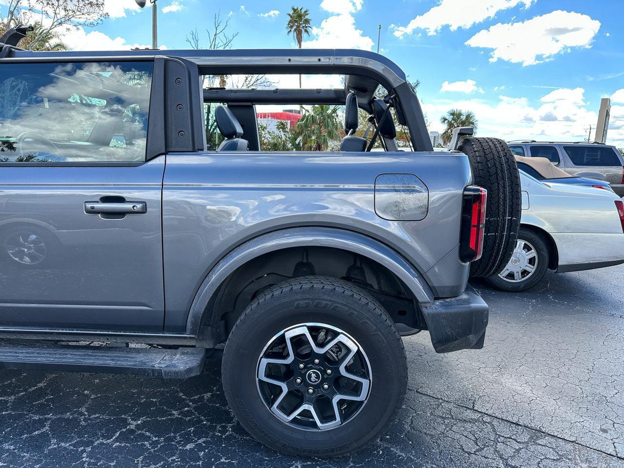 Roll Bar Protection - 2021+ Bronco 2 Door StickerFab