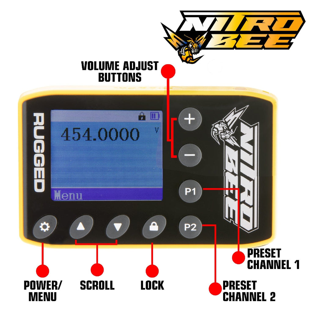 Nitro Bee Xtreme UHF Race Receiver Throttle Therapy Nation