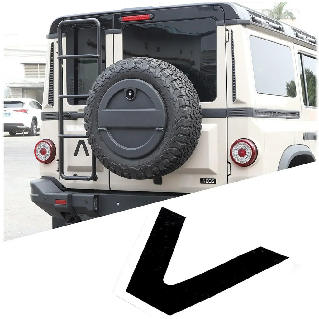 Lambda Rear Tailgate Overlay - 2024+ Grenadier StickerFab