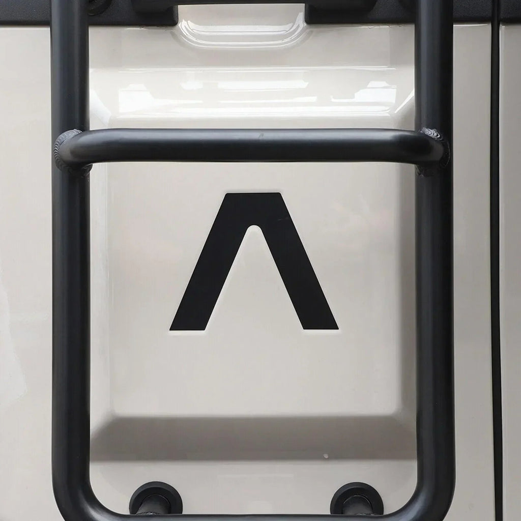 Emergency Reflective Lambda Rear Tailgate Overlay - 2024+ Grenadier StickerFab