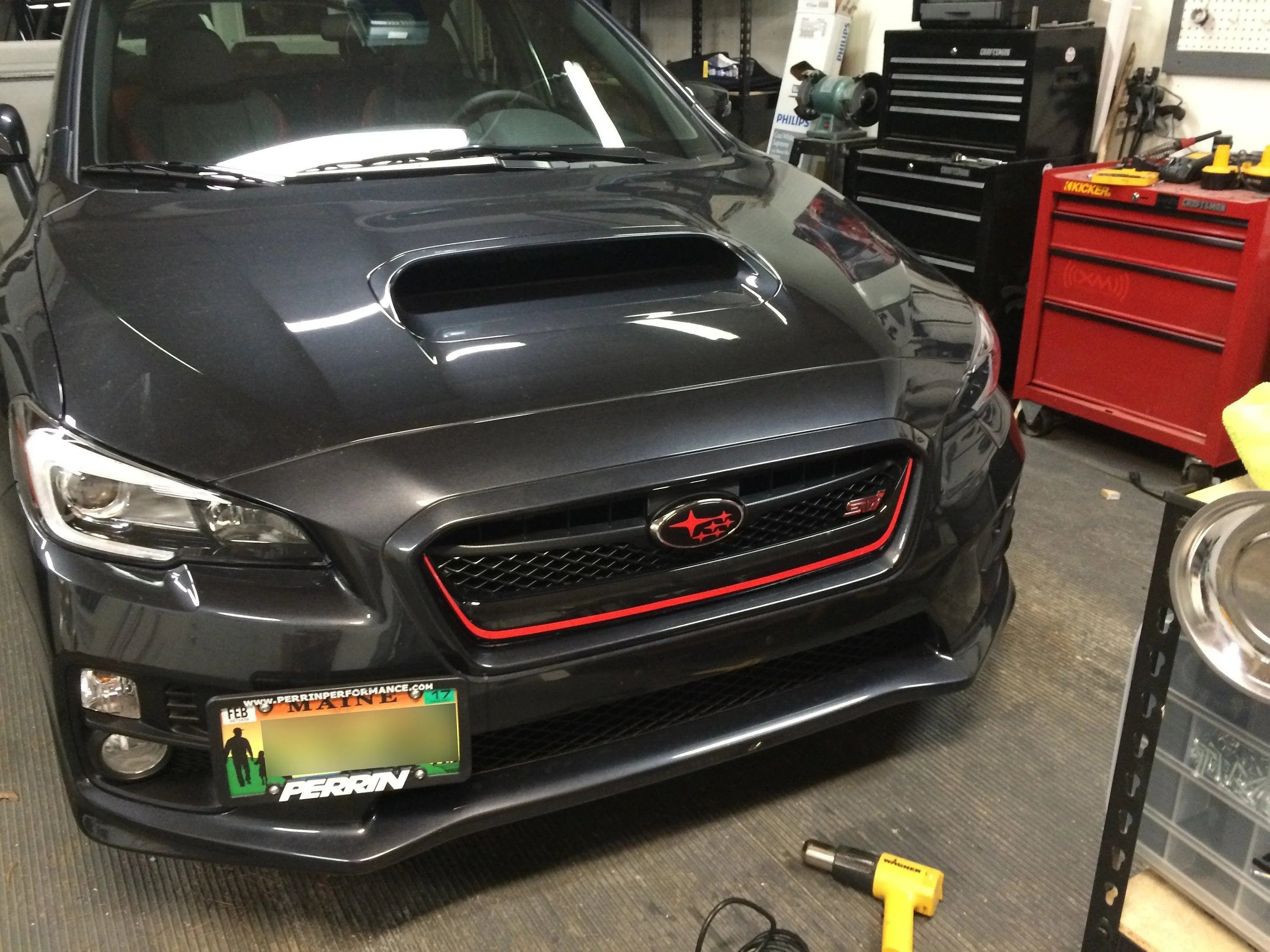 S207 JDM Style Grille Pinstripe fits 2015-2017 WRX / STI StickerFab