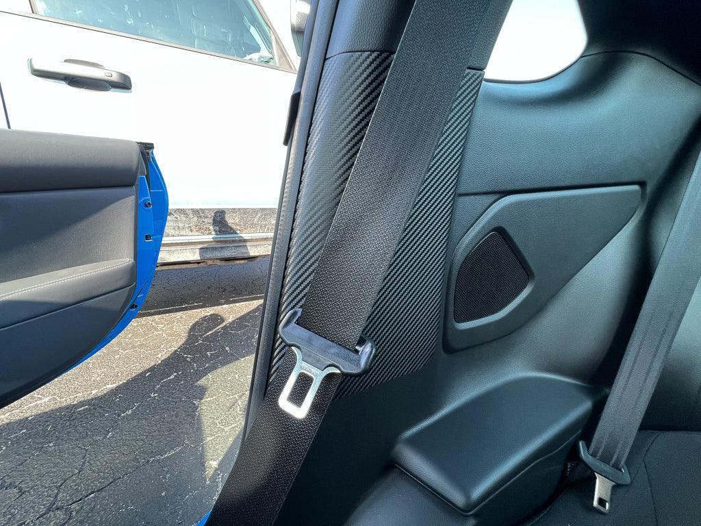 Seatbelt Trim Protector 3D Carbon Overlays - 2022 BRZ / GR86 StickerFab