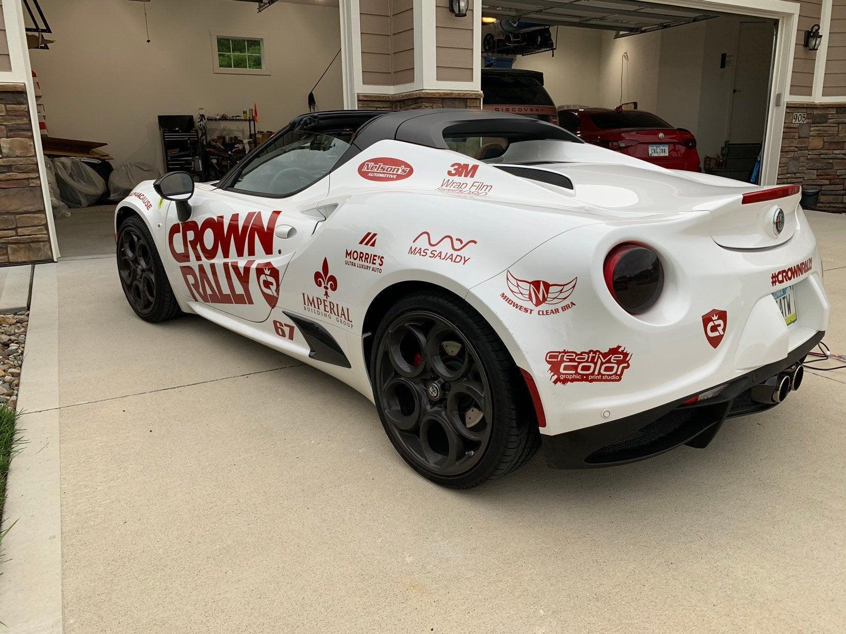 Sidemarker Tint Alfa Romeo 4C - 2015+ StickerFab