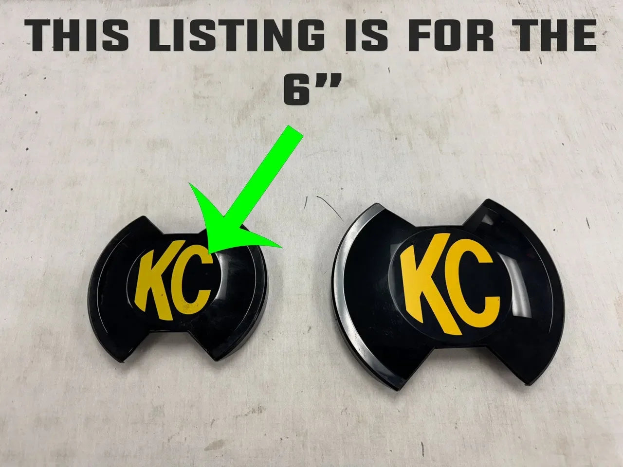 KC HiLITES 6" SlimLite LED Cover Topo Overlays - Universal StickerFab