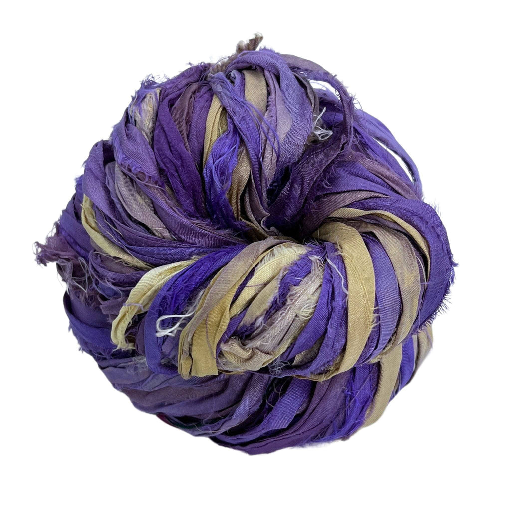 Artisan Recycled Sari Ribbon – Sari Treasures in Every Strand Darn Good Yarn
