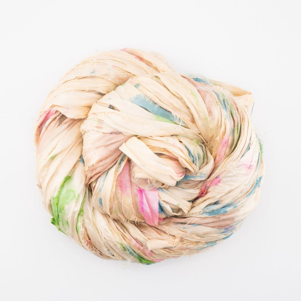 Artisan Recycled Sari Ribbon – Sari Treasures in Every Strand Darn Good Yarn