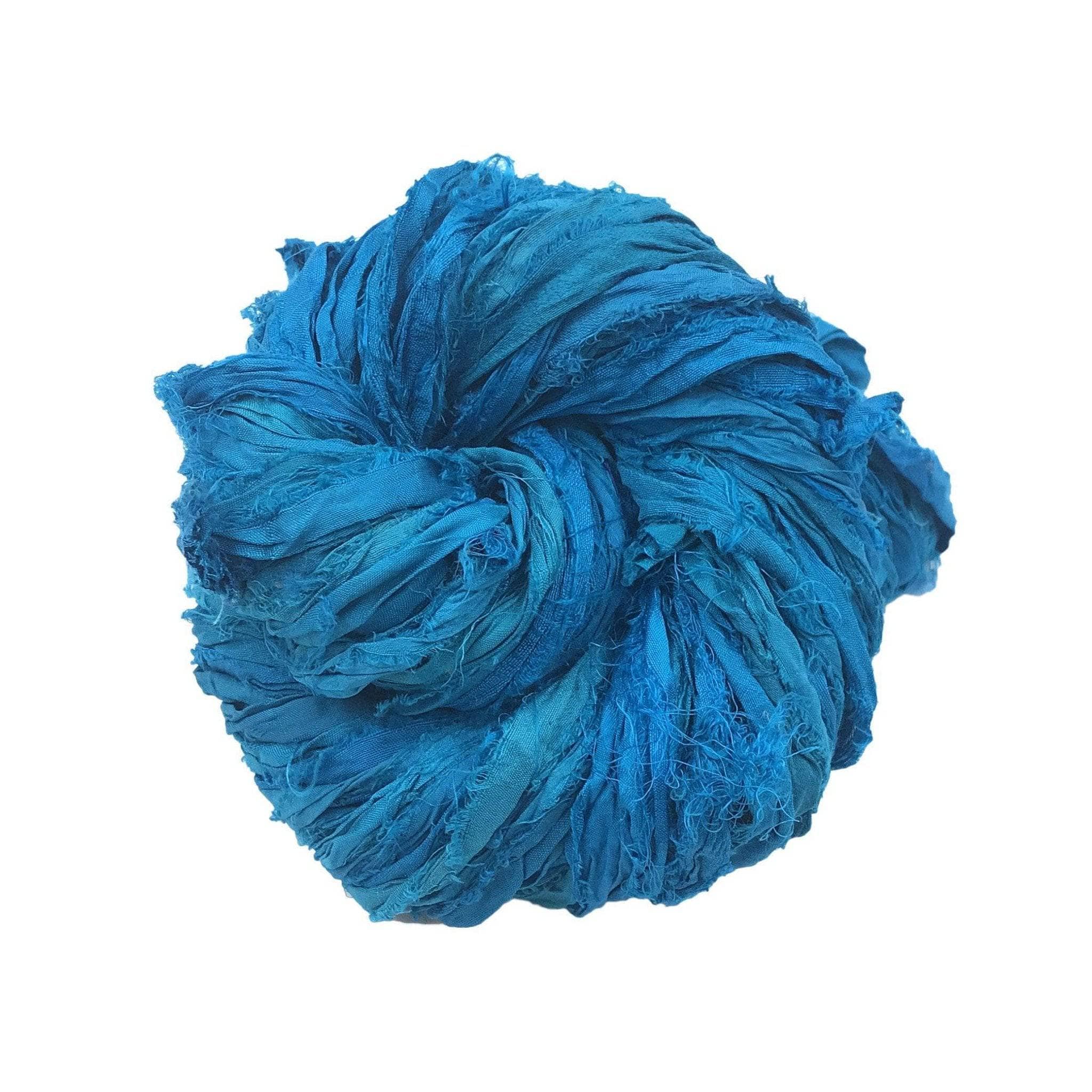 Artisan Recycled Sari Ribbon – Sari Treasures in Every Strand Darn Good Yarn