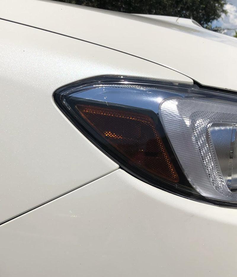 Smoked Headlight Sidemarker Overlays fits 2015-2021 WRX / STI StickerFab