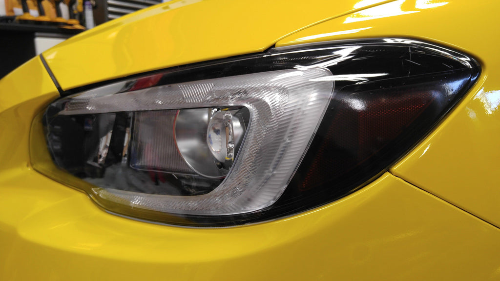 Smoked or Black Out Headlight Overlays V2 - 2015-2021 WRX / STI StickerFab
