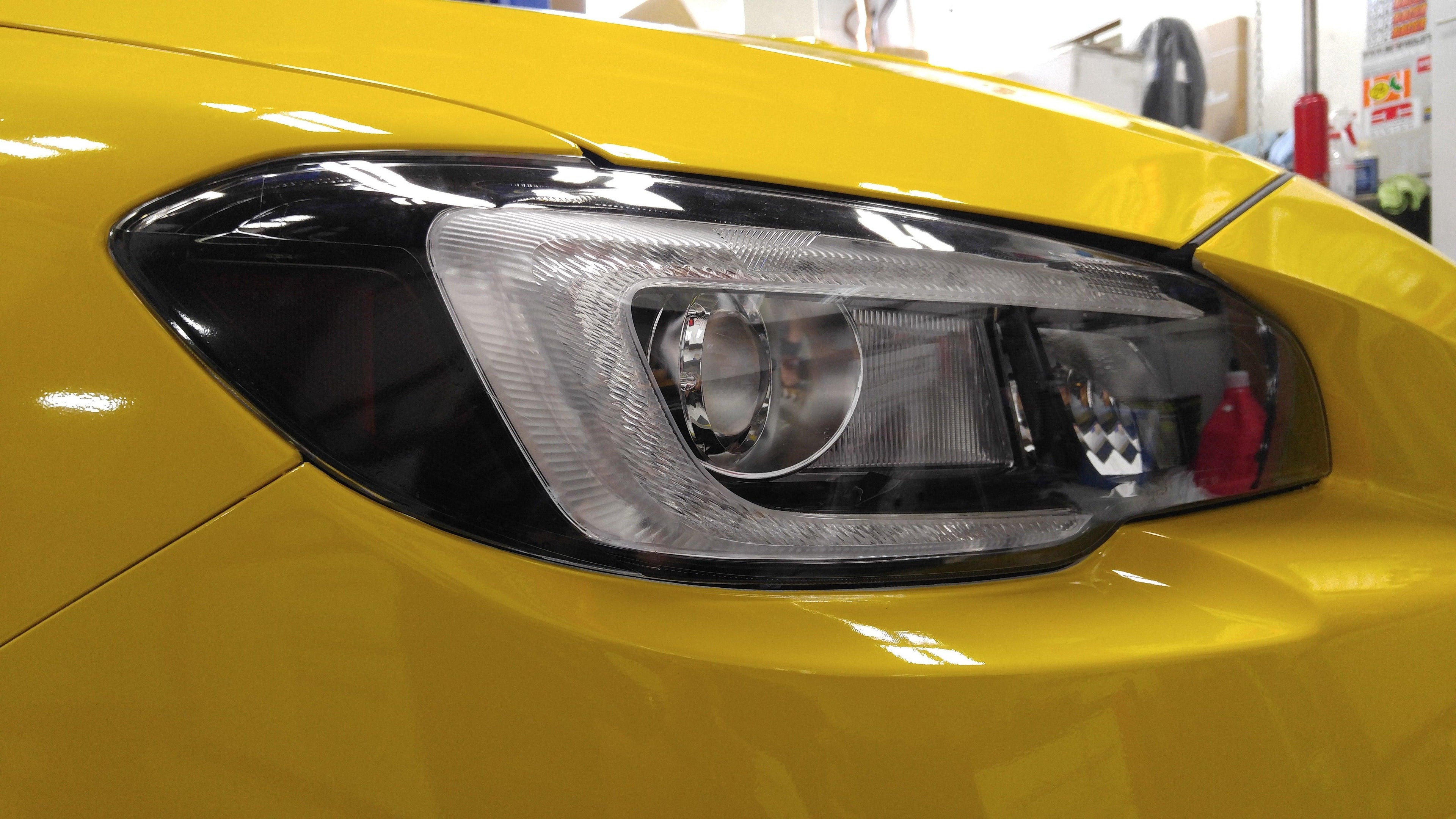 Smoked or Black Out Headlight Overlays V2 - 2015-2021 WRX / STI StickerFab
