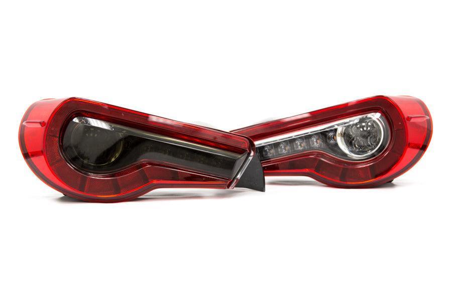 Smoked Tail Light Overlays (Dark, Light, Red, or Yellow) - 2017-2021 Toyota 86 / Subaru BRZ StickerFab