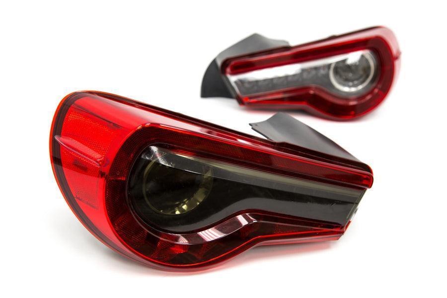 Smoked Tail Light Overlays (Dark, Light, Red, or Yellow) - 2017-2021 Toyota 86 / Subaru BRZ StickerFab