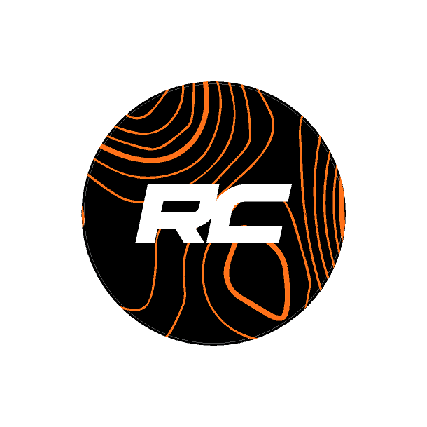 RC 3.5" Black Series Topo Round Cover Overlays - Universal StickerFab