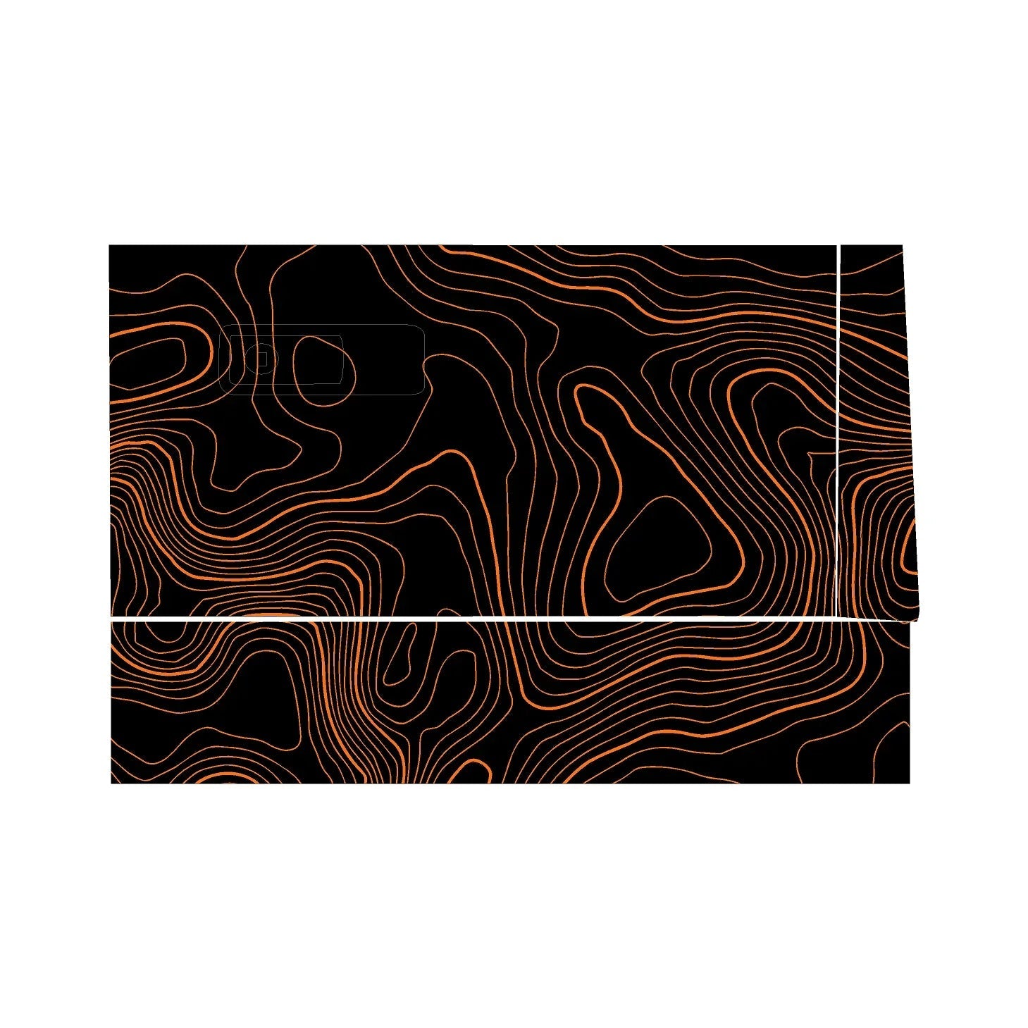Topographic Glovebox Panel Protection - 2024+ Land Cruiser StickerFab