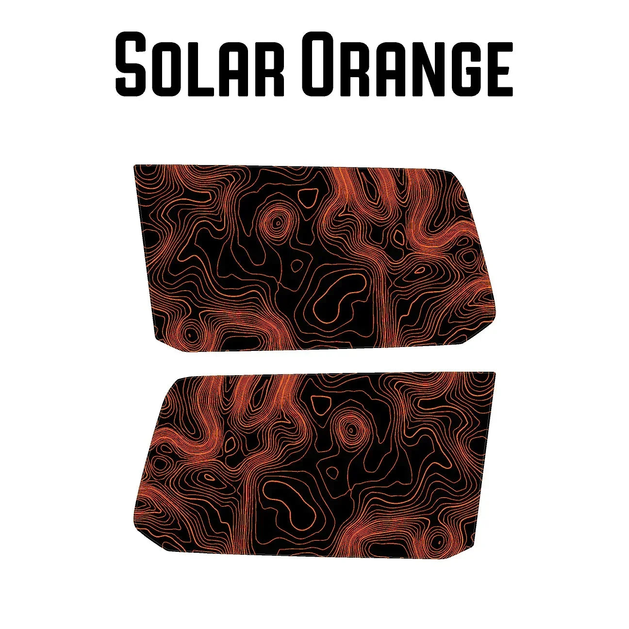 Topographic Rear Window Map Overlays V3 (Perforated) - 2024+ Land Cruiser StickerFab