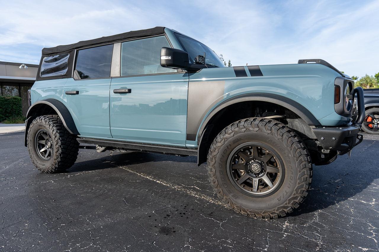 Solid Fender Overlays - 2021+ Bronco StickerFab