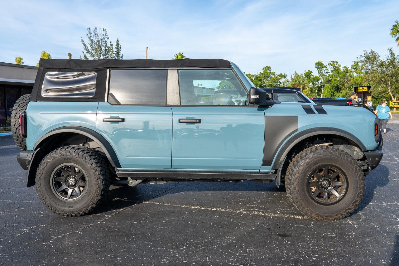 Solid Fender Overlays - 2021+ Bronco StickerFab