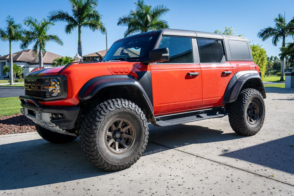 Solid Fender Overlays - 2022+ Bronco Raptor StickerFab