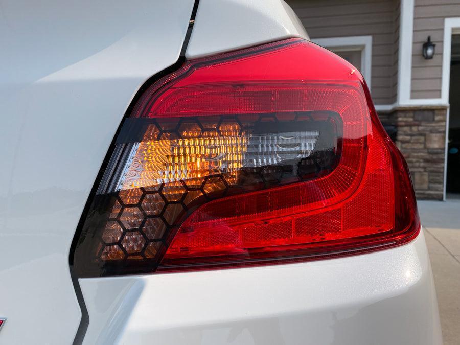 Special Edition C-Cut Tail Light Overlays - 2015-2021 Subaru WRX / STI StickerFab
