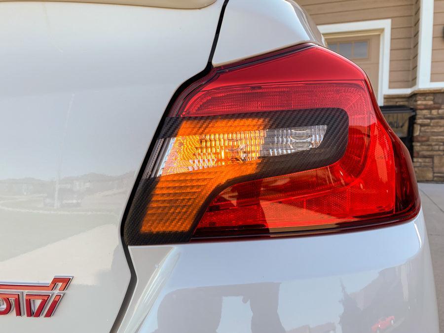 Special Edition C-Cut Tail Light Overlays - 2015-2021 Subaru WRX / STI StickerFab