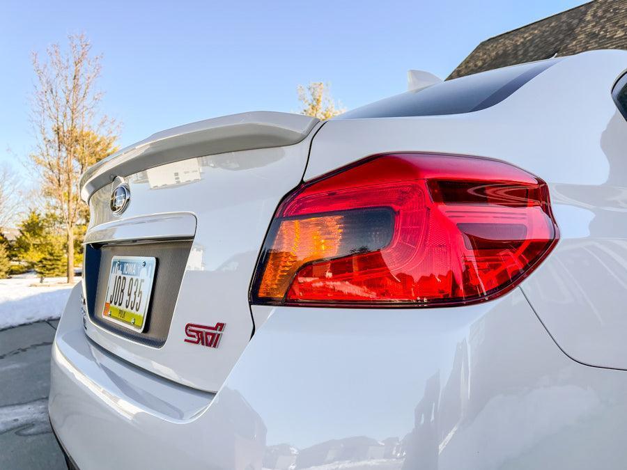 Special Edition Dark Galaxy Tail Light Overlays - 2015-2021 WRX / STI StickerFab