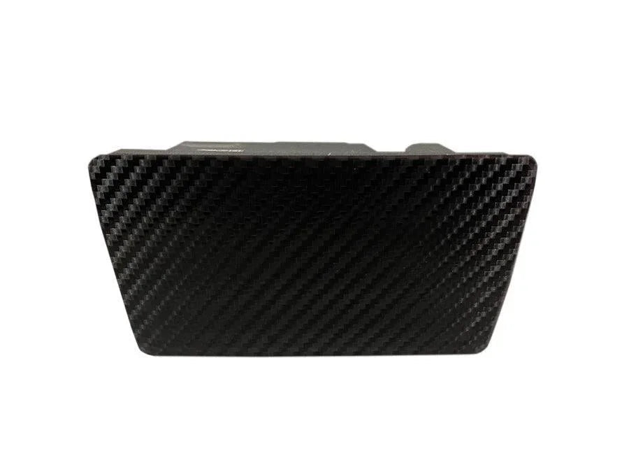 Special Edition Dark Smoke Carbon Fiber F1 / Rear Fog Light Overlay  - 2015-2022 Subaru WRX / STI StickerFab