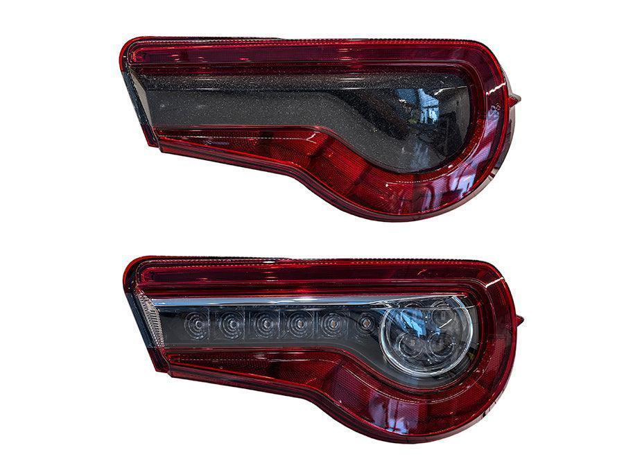 Special Edition Dark Smoke Galaxy Tail Light Overlays - 2017-2021 Toyota 86 / Subaru BRZ StickerFab