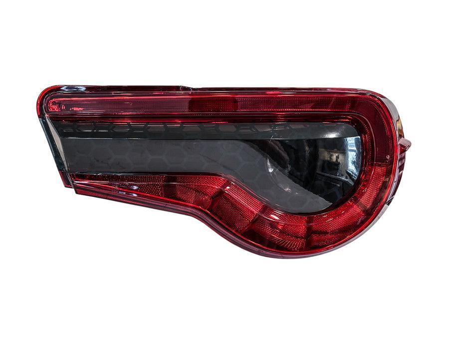 Special Edition Dark Smoke Honeycomb Tail Light Overlays - 2017-2021 Toyota 86 / Subaru BRZ StickerFab