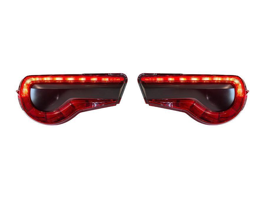 Special Edition Dark Smoke Stealth Tail Light Overlays - 2017-2021 Toyota 86 / Subaru BRZ StickerFab
