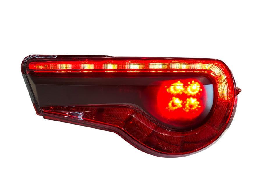 Special Edition Dark Smoke Stealth Tail Light Overlays - 2017-2021 Toyota 86 / Subaru BRZ StickerFab