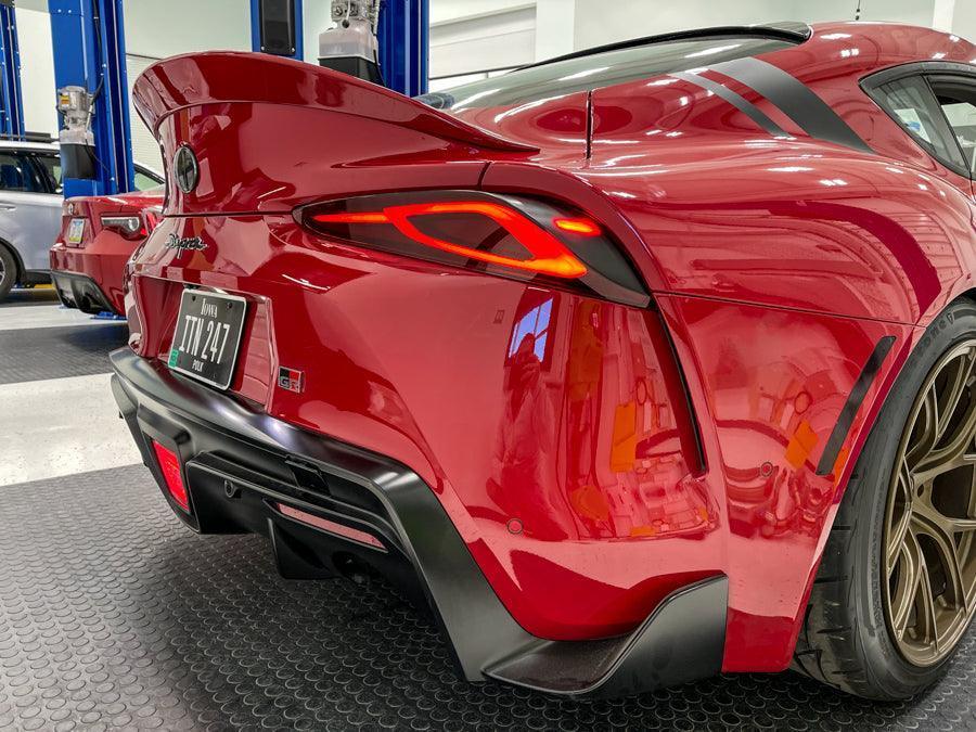 Special Edition Tail Light Overlay (Top) - 2020+ Supra StickerFab