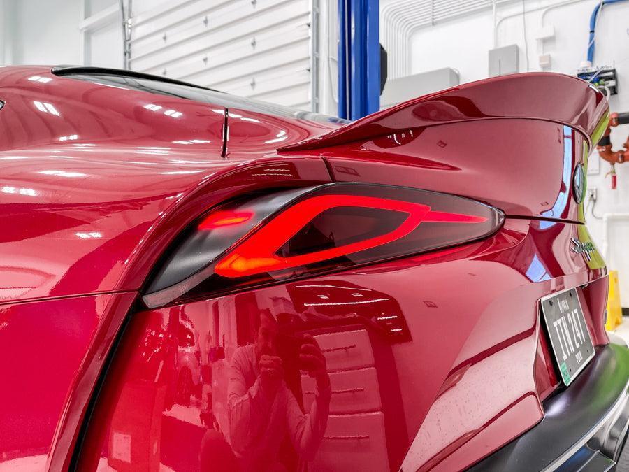 Special Edition Tail Light Overlay (Top) - 2020+ Supra StickerFab