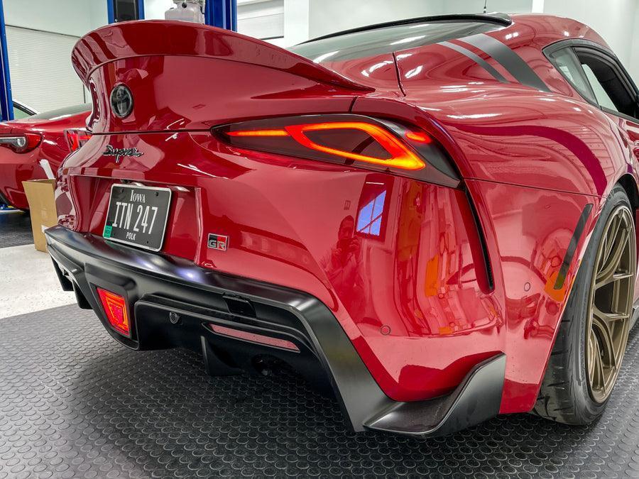 Special Edition Tail Light Overlay (Top) - 2020+ Supra StickerFab