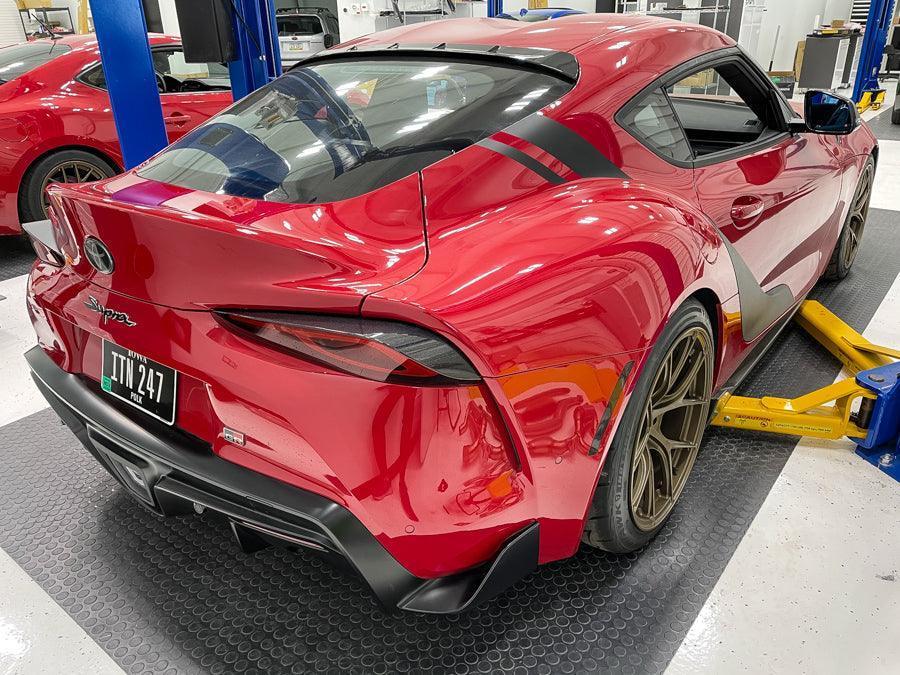 Special Edition Tail Light Overlay (Top) - 2020+ Supra StickerFab