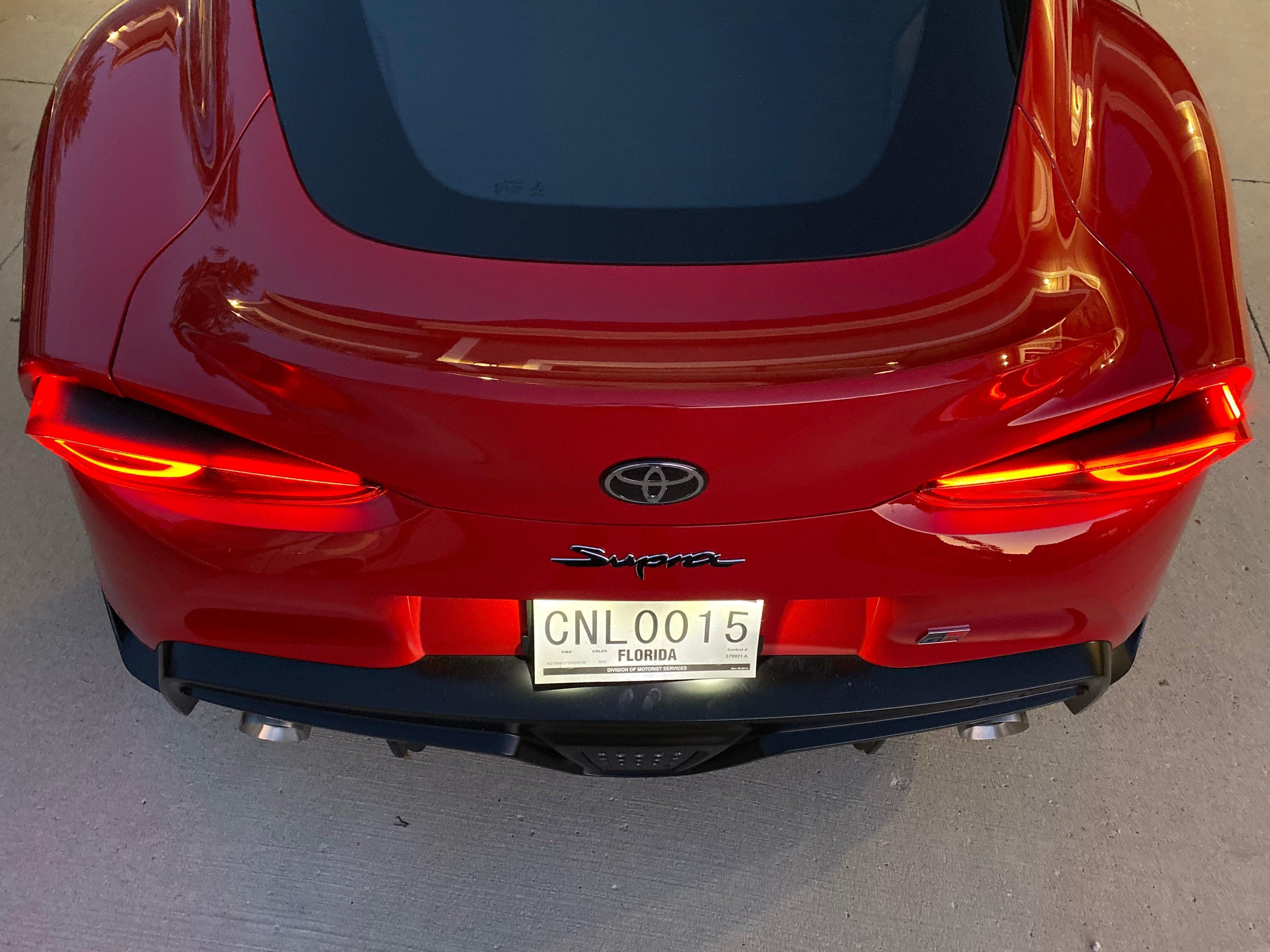 Special Edition Tail Light Overlay (Top) - 2020+ Supra StickerFab