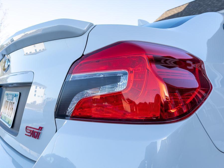 Special Edition Version Zero Tail Light Overlays - 2015-2021 WRX / STI StickerFab
