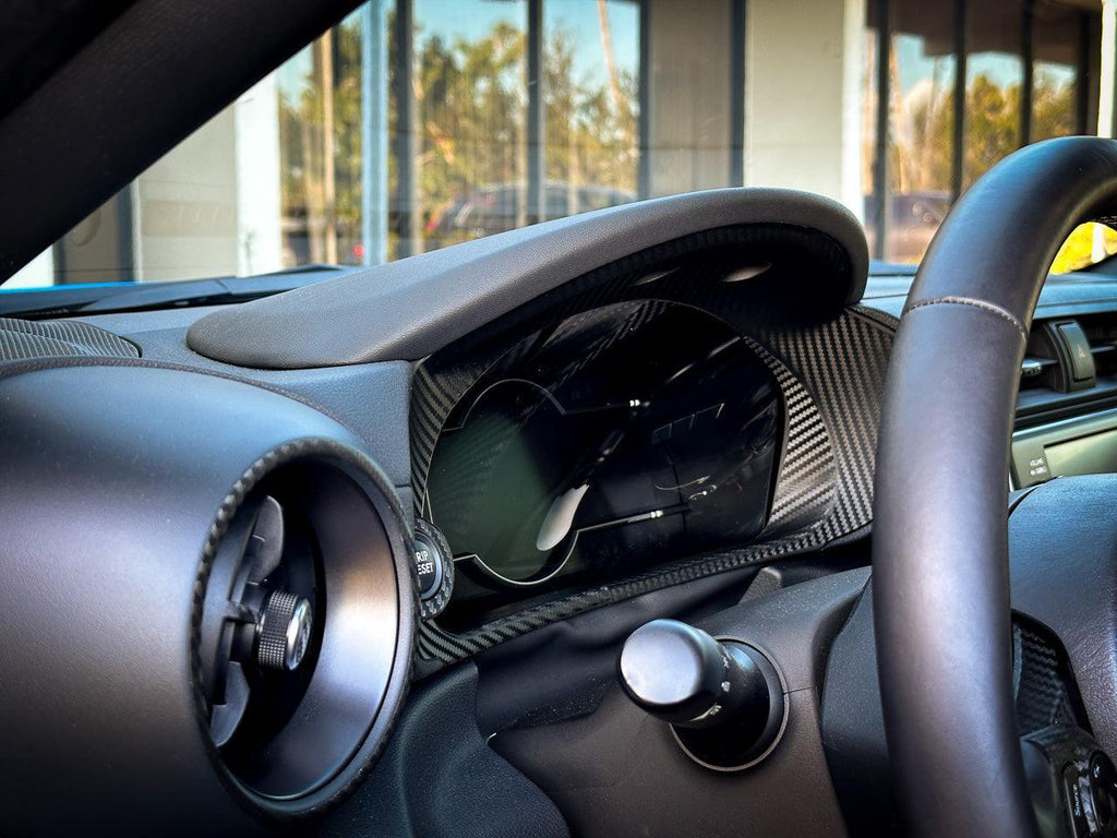 Speedometer Cluster 3D Carbon Overlay (5 Pieces) - 2022+ BRZ / GR86 StickerFab
