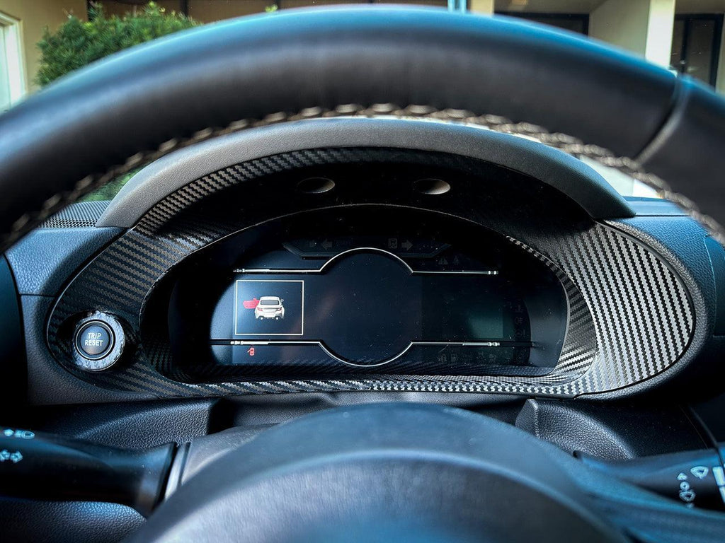 Speedometer Cluster 3D Carbon Overlay (5 Pieces) - 2022+ BRZ / GR86 StickerFab