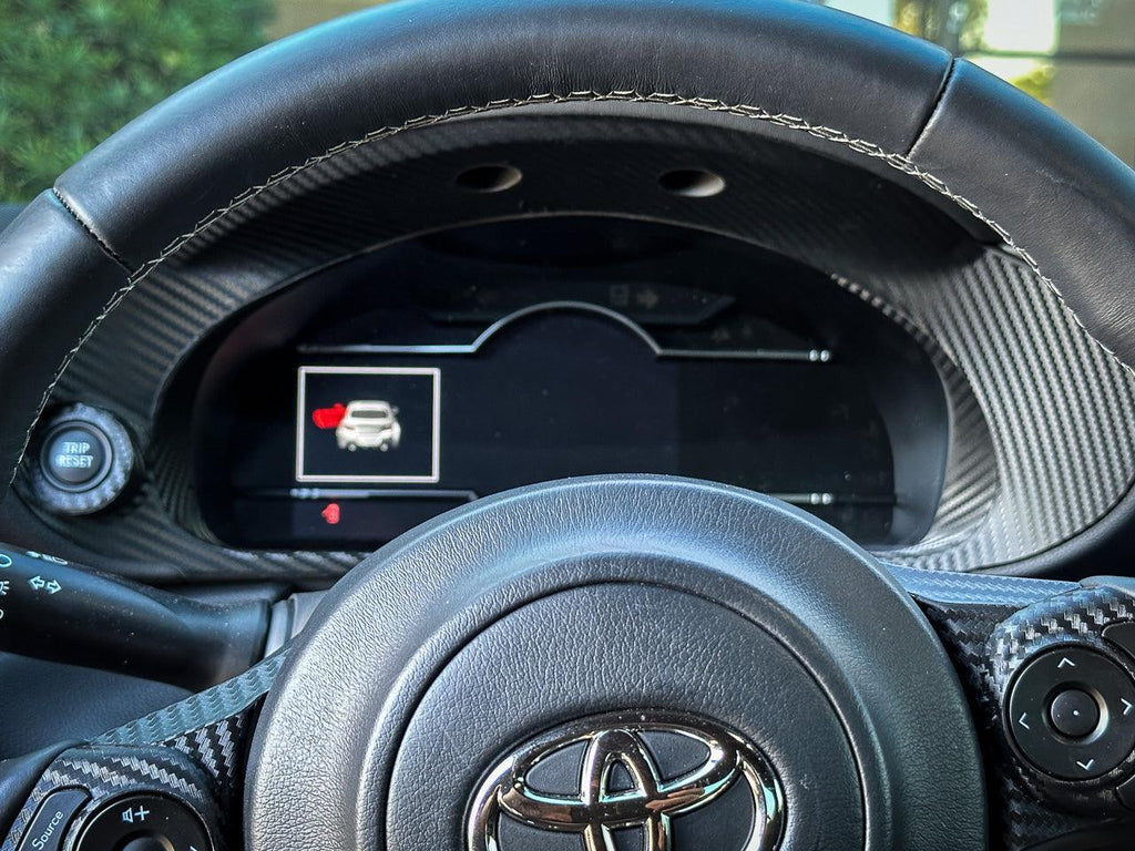 Speedometer Cluster 3D Carbon Overlay (5 Pieces) - 2022+ BRZ / GR86 StickerFab
